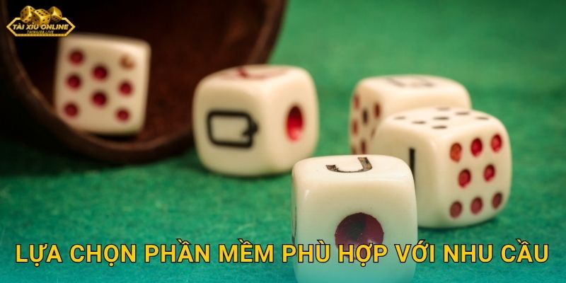 Lựa chọn phần mềm phù hợp với nhu cầu